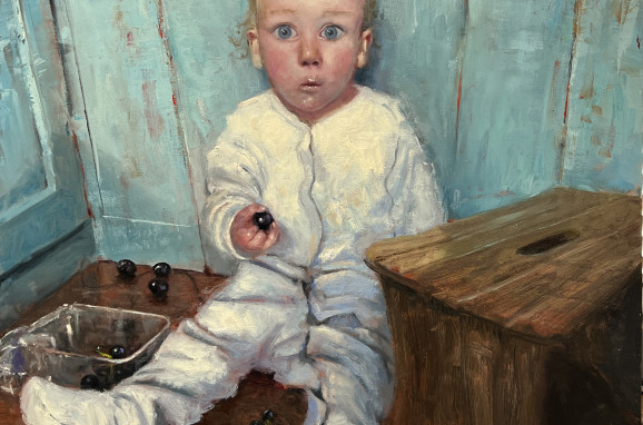 18. Caught in the act Henry McGrane 2023 Oil