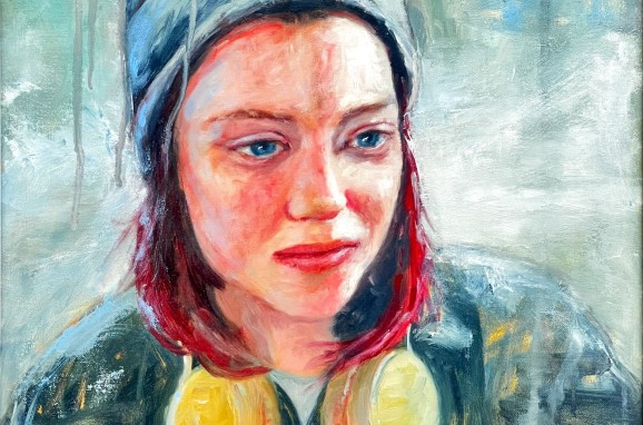 44. Sarah Anna Corrigan 2020 oil on canvas 45x56