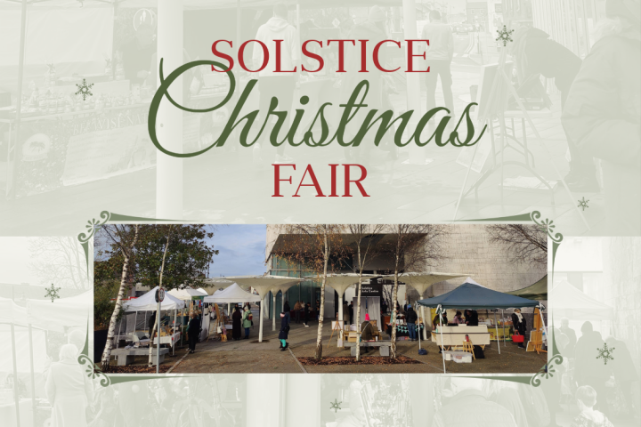 Image saying Join us for Solstice Christmas Fair this December!