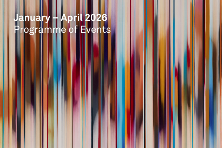 Image saying January — April 2026 | Programme of Events